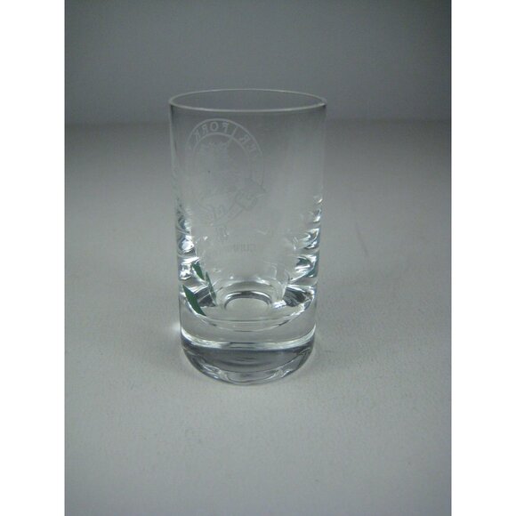 Collins Crystal Engraved CLAN Cunningham Scotch Whisky Glass With Box - Picture 8 of 10